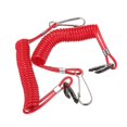 thumbnail image 3 of 2pcs Boat Outboard Engine Motor Kill Stop Switch Safety Lanyard Clip Set, 3 of 6