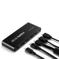 Blackweb HDMI 4Way Splitter, Muliple Device Compatiblity, Black
