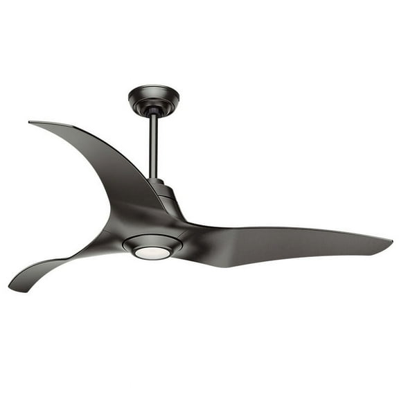 59144-Casablanca Fans-Stingray - 3 Blade 60 Inch Ceiling Fan with Integrated Control System in Modern Style and includes 3 Motor Speed