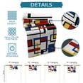 thumbnail image 7 of Table Runner Modern Geometric Abstract Table Decoration for Kitchen Dinning Mid Century Colorful Table Decoration for Indoor Outdoor Party Wedding Decor 13x72inch, 7 of 7