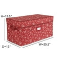 thumbnail image 3 of Covermates Adjustable Ornament Storage Box  – 128 Short Ornaments – (4) 3-Inch Trays, 3 of 7