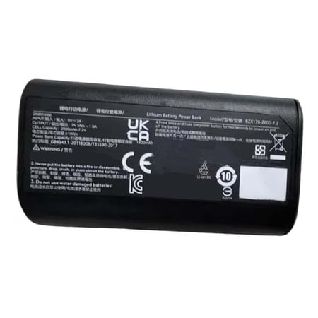 Replacement 7.2V 2500mAh BZX170-2600-7.2 Battery for Goggles 2/FPV Goggles V2