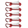 thumbnail image 2 of Tent Fixing Anchor Pegs, Durable Adjustable Anti Slip 5pcs  Tent Stakes  For Traveling Red, 2 of 8