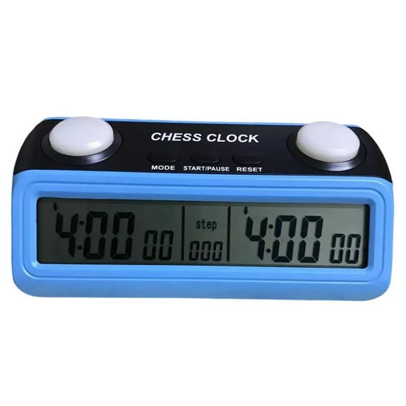 CENL Professional Chess Clock Digital Chess Timer With Large Button For Go Chess