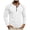 White, variant on GEWSEY Men's Henry Long Sleeved T-Shirt Cotton Casual Button Lightweight Pullover Shirt Soft Stretch Tees Tops (White, 3XL)