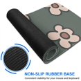 thumbnail image 6 of Vintage Groovy Flowers Desk Mat: Perfect Blend of Style & Functionality! Extended Gaming Mouse Pad for Smooth Office Work & Gaming, Large Mousepad with Non-Slip Rubber Base - 31.5x11.8 inches, 6 of 7