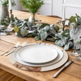 thumbnail image 6 of Round Placemats Flower Wreath Cat 15 inch Set of 4 Table Mats for Dining Table Welcome Spring Heat Resistant Non-Slip Kitchen & Home Decorative Place Mat Set, 6 of 8