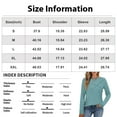 thumbnail image 3 of WTOBBY Women's Floral Print Long Sleeve Top, Pleated Retro Loose Fit Blouse, Round Neck Casual Tunic for Fall, Relaxed Bohemian Style Daily Wear,Khaki S, 3 of 6