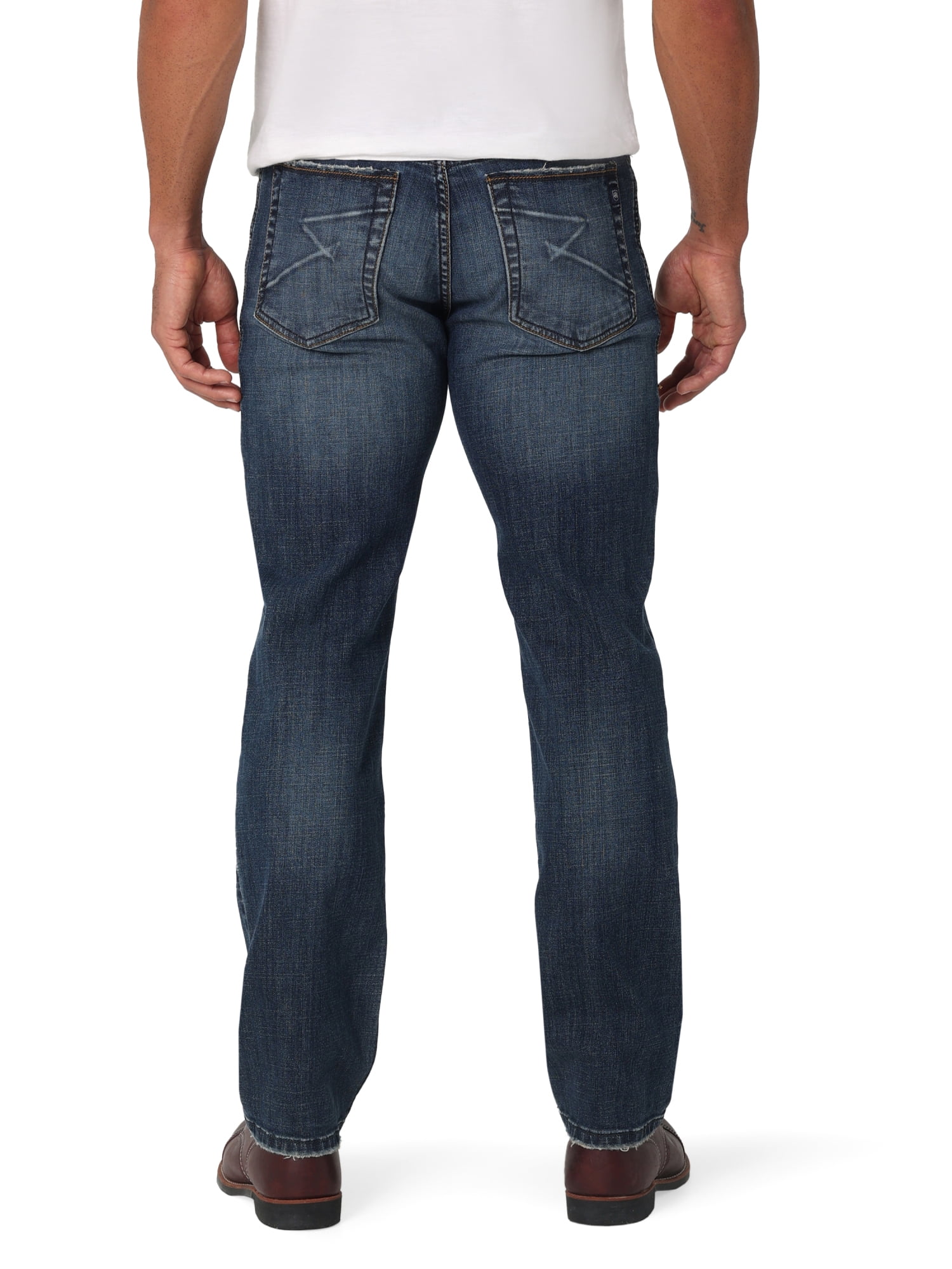 Rock & Republic Men's Relaxed Straight Leg Jean with Ultra Comfort Denim
