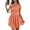 Orange, variant on PRETTYGARDEN Women's Summer Strapless Tube Mini Dress Off Shoulder Smocked Ruffle A Line Flowy Short Party Club Dresses