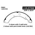 thumbnail image 2 of Centric Parts 111.07560 Brake Shoe, 2 of 4