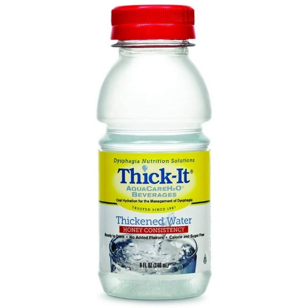 ThickIt Thickened Water AquaCareH2O Bottle Unflavored Ready to Use