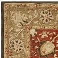 thumbnail image 4 of SAFAVIEH Anatolia Venice Traditional Wool Area Rug, Rust/Green, 9'6" x 13'6", 4 of 4