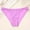 Purple, variant on JUSLIO Womens Underwear Comfortable Briefs Breathable Soft Mesh Panties Pink L