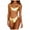 Yellow, variant on Fesfesfes Sparkle Swimsuits for Women Shiny Metallic One Piece Swimsuits Bikini Bathing Suit Vest Jumpsuit On Sale