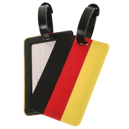 FRCOLOR  2 Pcs Travel Baggage Tag Suitcase Designer Luggage Hanging Label Cute Tags