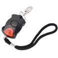 thumbnail image 2 of Alarma personal gran decibelio negro líneas suaves práctica alarma de defensa material ABS para mujeres mayores caminantes nocturnos deportistas, 2 of 8