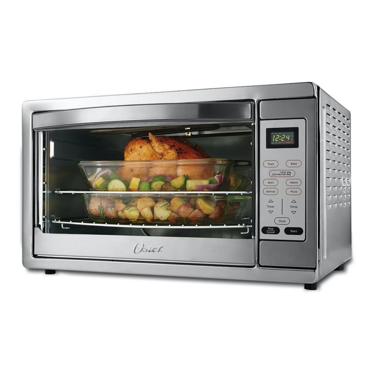 Oster Extra Large Digital Countertop Convection Oven, Stainless Steel
