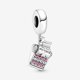 thumbnail image 1 of Hot Selling Mother's Day Love Mom Charm 925 Sterling Silver Charm Princess Dress For Pandora Bracelet Women Jewelry Making Gifts Gao Jinjia LED, 1 of 2