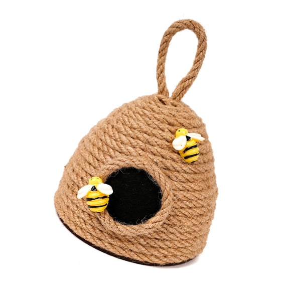 Woven Rope Bees Hives Decors Tiered Tray Decors Bees Festivals Spring Decorations Farmhouses Ornament for Table Shelf