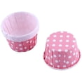 thumbnail image 1 of 100Pcs Cupcake Cases for Baking Katbite Muffin Liners Disposable for Wedding Birthday Party Home Cooking plies(Pink), 1 of 5