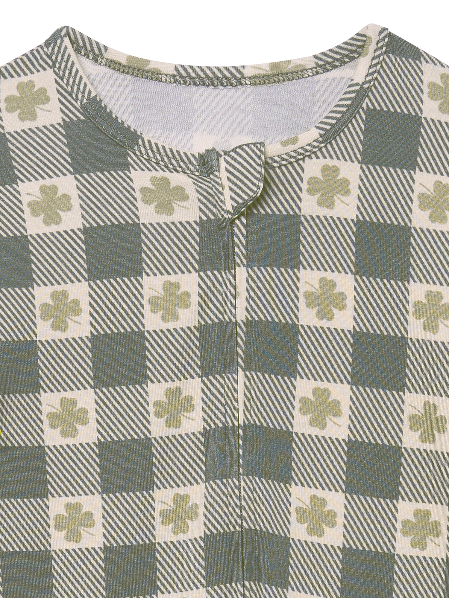 Modern Moments by Gerber Toddler Neutral St. Patrick's Day One-Piece Pajama, Sizes 12M-5T
