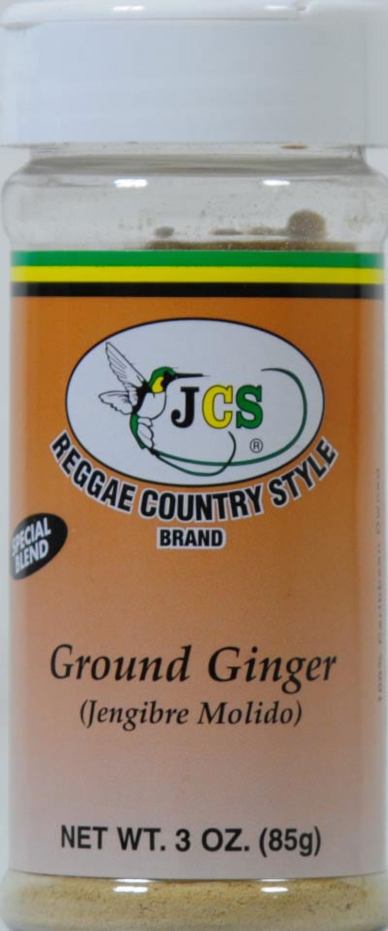 Kingston-Miami Trading Co. Jamaican Country Style Ground Ginger, 4 oz