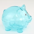 thumbnail image 2 of Caja de ahorro Wosthever transparente de plástico PS Azul S, 2 of 6