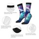 thumbnail image 4 of Balery Starry Multicolored Wolf Calcetas Largas con Estampado para Hombre y Mujer – Suaves y Transpirables, Talla Única (US 5-11), 4 of 6