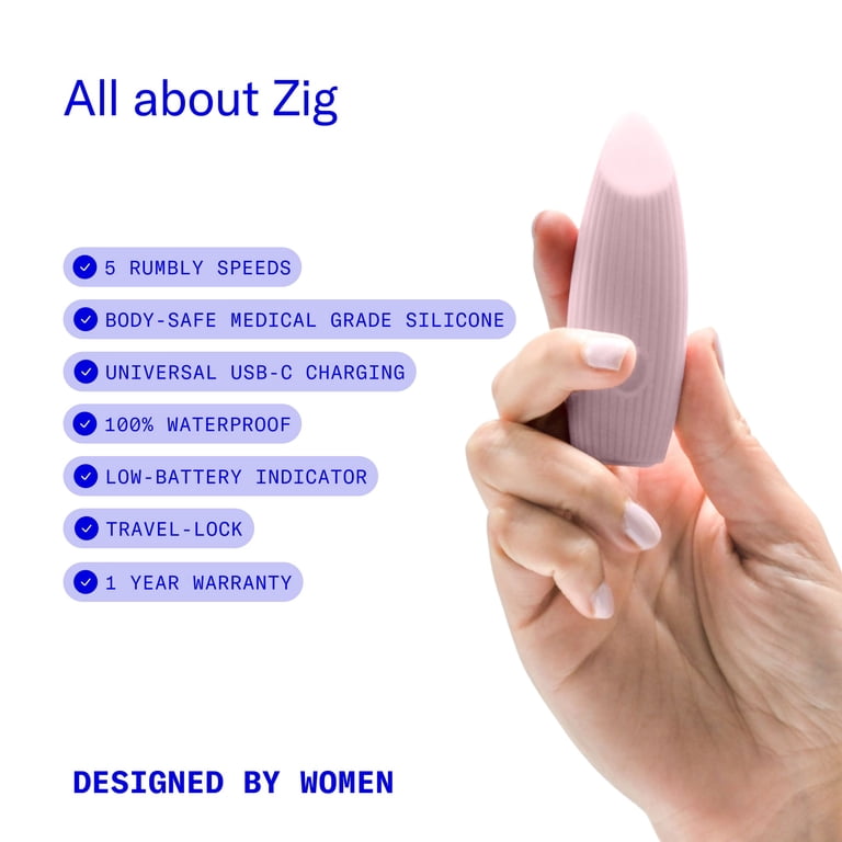 Dame Zig Squishy Bullet Travel, Waterproof, and USB-C Rechargeable Vibrator - Light Pink - Walmart.com Dame Zig Squishy Bullet Travel, Waterproof, and USB-C Rechargeable Vibrator - Light Pink - Walmart.com