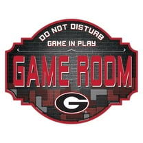 Georgia Bulldogs 12'' Game Room Tavern Sign