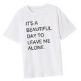 thumbnail image 2 of Camiseta de mujer con cuello redondo, camiseta ligera y elegante de manga corta para S, 2 of 8