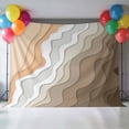 Brown Coastal Beach Backdrop for Photography,Fabric Photo Background ...