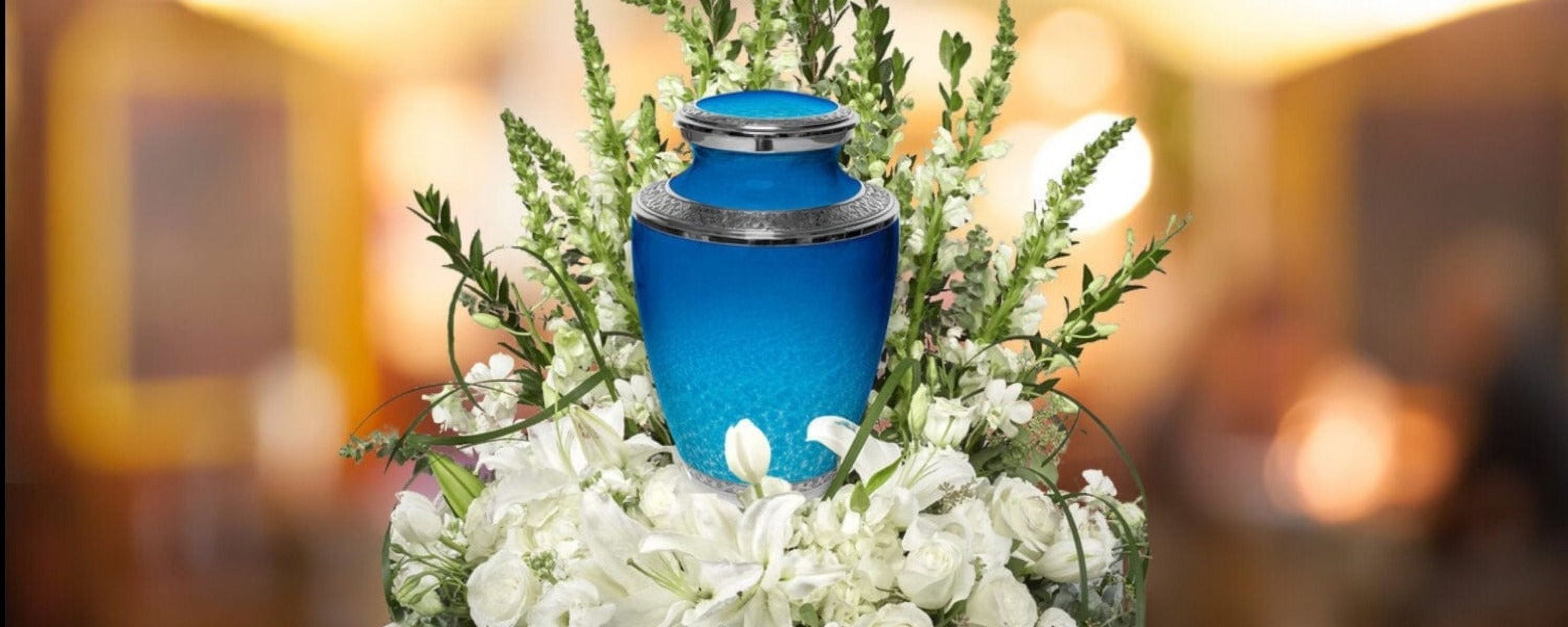 Ocean Tranquility Urn - Cremation Urns for Cremation Ashes Urns for Adult Cremation Ashes Urns for Ashes Urns for Adult Ashes - Cremation Urns for Human Ashes- Extra Large