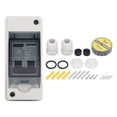 thumbnail image 2 of DC Miniature Circuit Breaker, AC 90-400V Easy Installation 2P 63 Amp Solar PV System Isolator  For Photovoltaic Arrays, 2 of 8