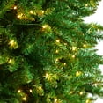 thumbnail image 6 of Nearly Natural Slim Mountain Clear Prelit LED Green Decorated Pine Christmas Tree, with 3235 Tips 12', 6 of 12