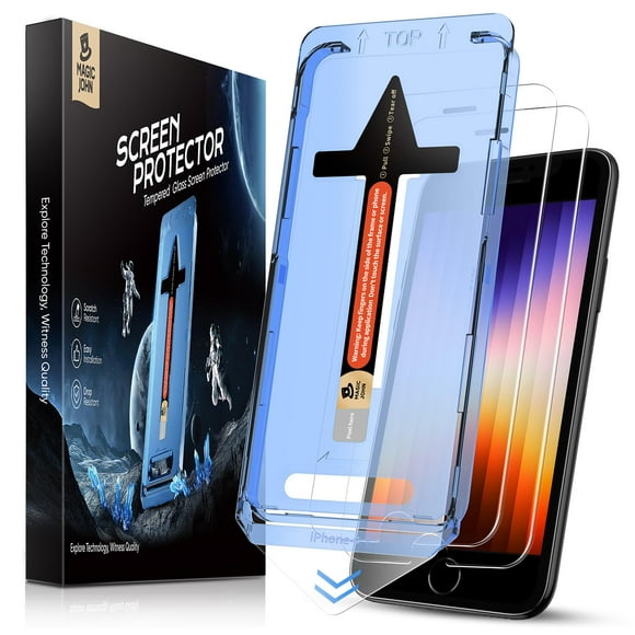Protector de pantalla MAGIC JOHN para iPhone SE 3/SE 2 (2022/2020)