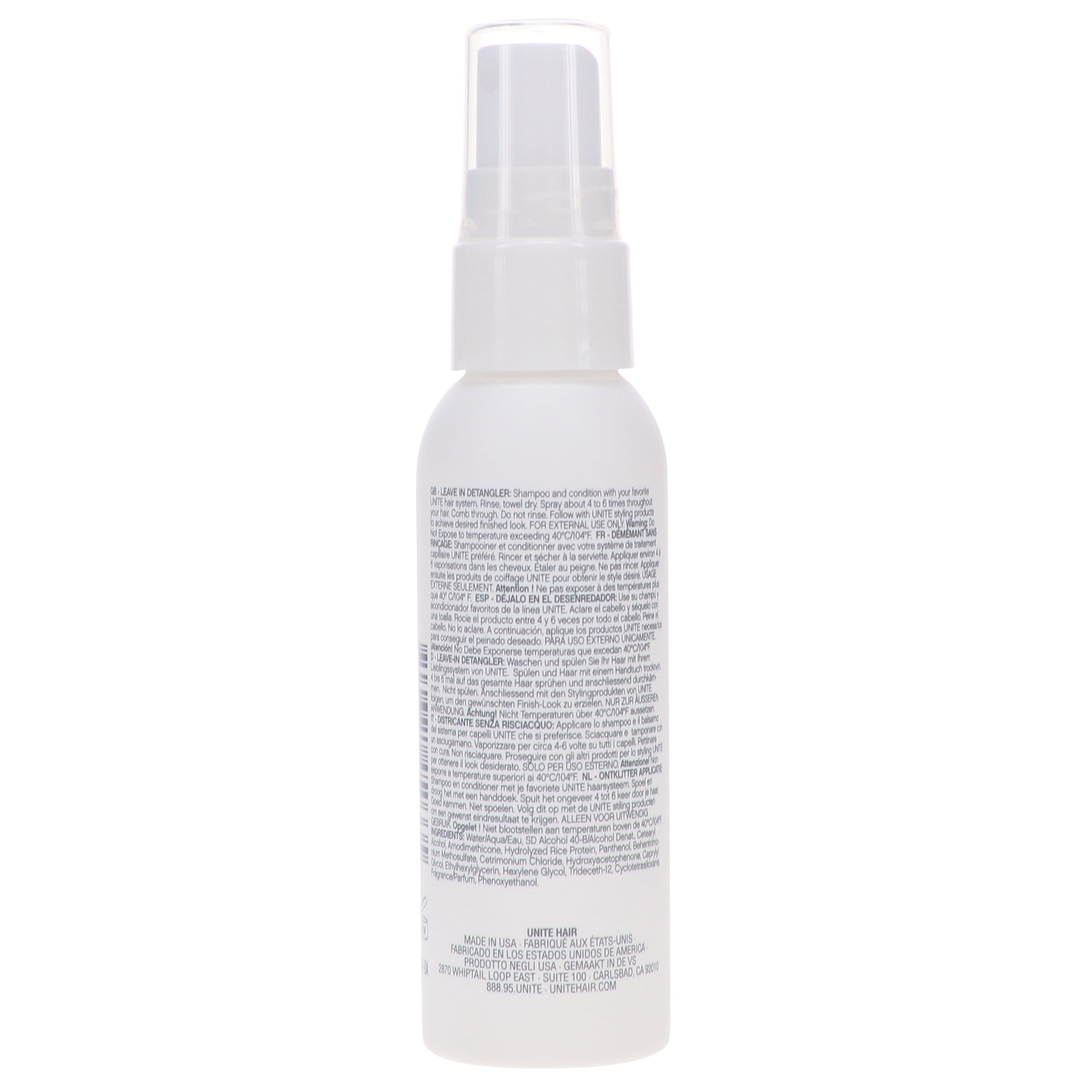 UNITE Hair 7 Seconds Condition Leave in Detangler 2 oz 2 Pack