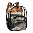 thumbnail image 5 of Iauyy Clear Backpack Heavy Duty PVC Transparent Backpack for College Workplace, Excavator Art, 5 of 8