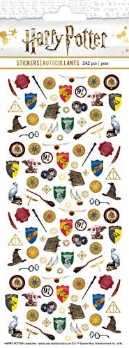 paper house productions harry potter micro stickers 3 pack 3 pack colors walmart com