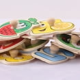 thumbnail image 5 of Early Learning Wooden Puzzle Board Wooden Jigsaw Puzzle Kid Toy Gift, 5 of 5