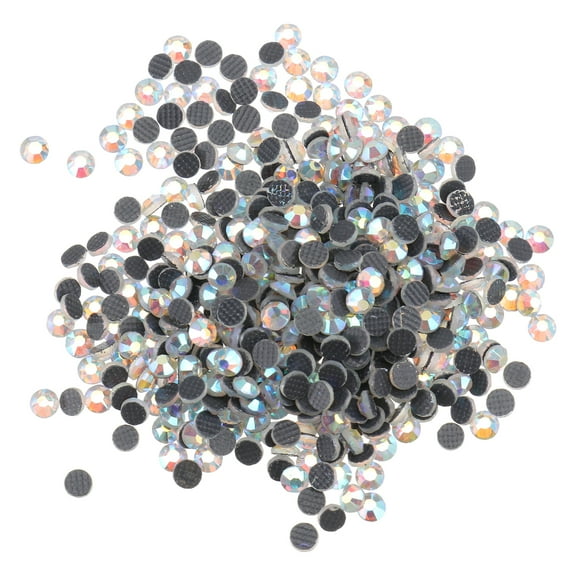 HOKARUA 1440pcs SS10 3mm Crystal AB Resin Rhinestones Flatback for Clothes, Bags, Jewelry, Cellphone & Craft Decoration