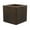 Brown, variant on Ecobo 7.9 inches Eco-Friendly Square Pot Planter, Bloco Indoor/Outdoor use, Durable, Versatile & Lightweight, Designed by Brazilian Artisans, Contemporary All-Weather Design – Black