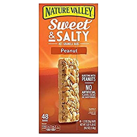 Nature Valley Sweet & Salty Bar, Peanut, 3 Pound
