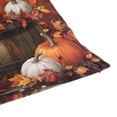 thumbnail image 7 of Ryvnso Birds Autumn Leaves Pumpkins Throw Pillow Covers Couch Pillowcases Decor for Bed Sofa 16" x 16", 7 of 7
