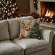 thumbnail image 5 of Seyotauo Pink Christmas Farmhouse Pillow Covers for Couch Sofa Bed,Cute Xmas Gnome Romantic Christmas Trees Pillow Cases Cushion Covers 18x18 Inch ,Winter Cute Snowman Square Cushion Cases, 5 of 6