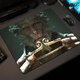 thumbnail image 3 of Alfombrilla de ratón para videojuegos Black Myth Wukong, pequeña, con borde de bloqueo, para gamers, para escritorio de ordenador, rectangular, de goma antideslizante, 3 of 5