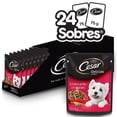 thumbnail image 1 of Caja de Alimento Húmedo Pouch Sabor Res con Vegetales Cesar 24 unidades de 75 gr, 1 of 2