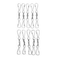 thumbnail image 2 of Swivel Hooks Clips, Durable Dual Swivel Hook Stainless Steel  For Windmills For Outdoors 7cm,8.2cm, 2 of 8