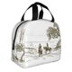 thumbnail image 2 of Easygdp Cowboys Riding A Horse Near A Tree Bolsa Térmica Premium - Tela Oxford Impermeable, Gran Capacidad, Bolsillo Frontal, Unisex para Trabajo, Escuela, Actividades al Aire Libre y Picnics, 2 of 8